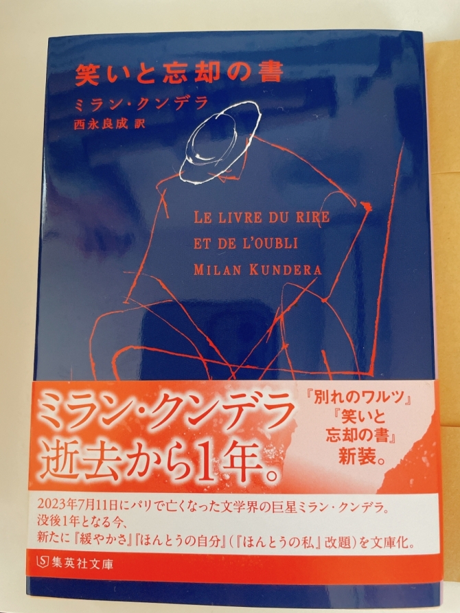 笑いと忘却の書　画像1