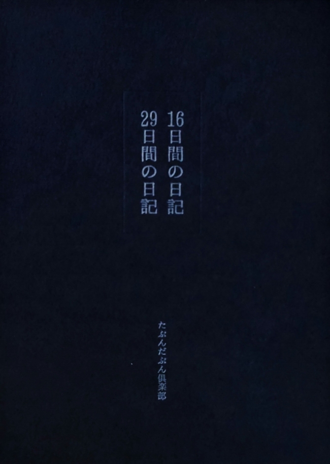 16日間の日記、29日間の日記　画像1