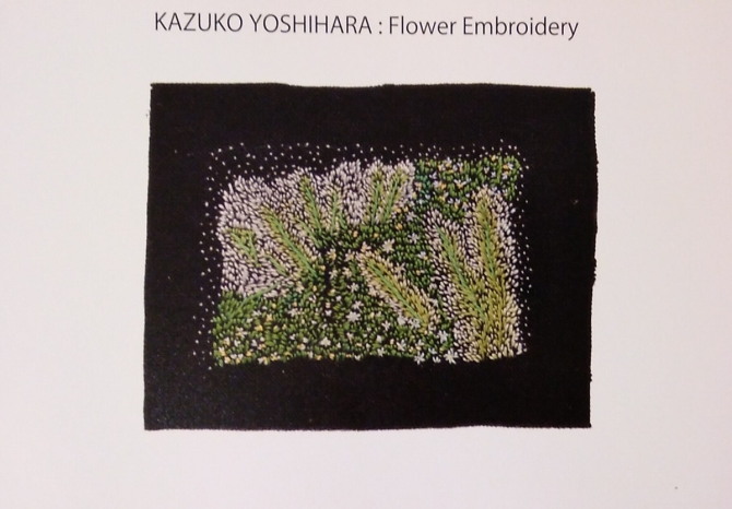 Concert Program Cover / Flower Embroidery　画像2