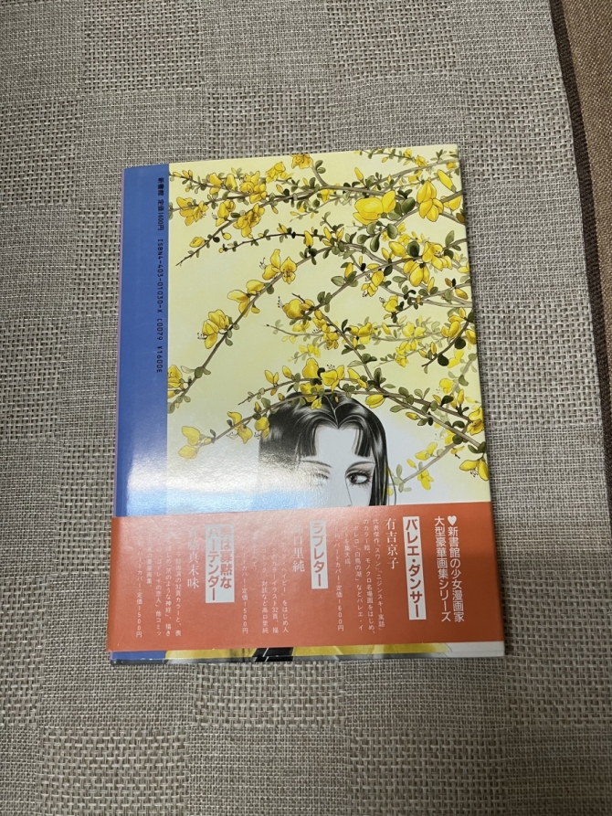 夢占舟　木原敏江画集　画像2