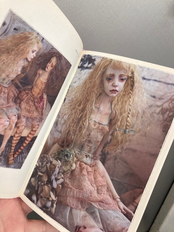 『薔薇色の脚』中川多理人形作品集　画像2